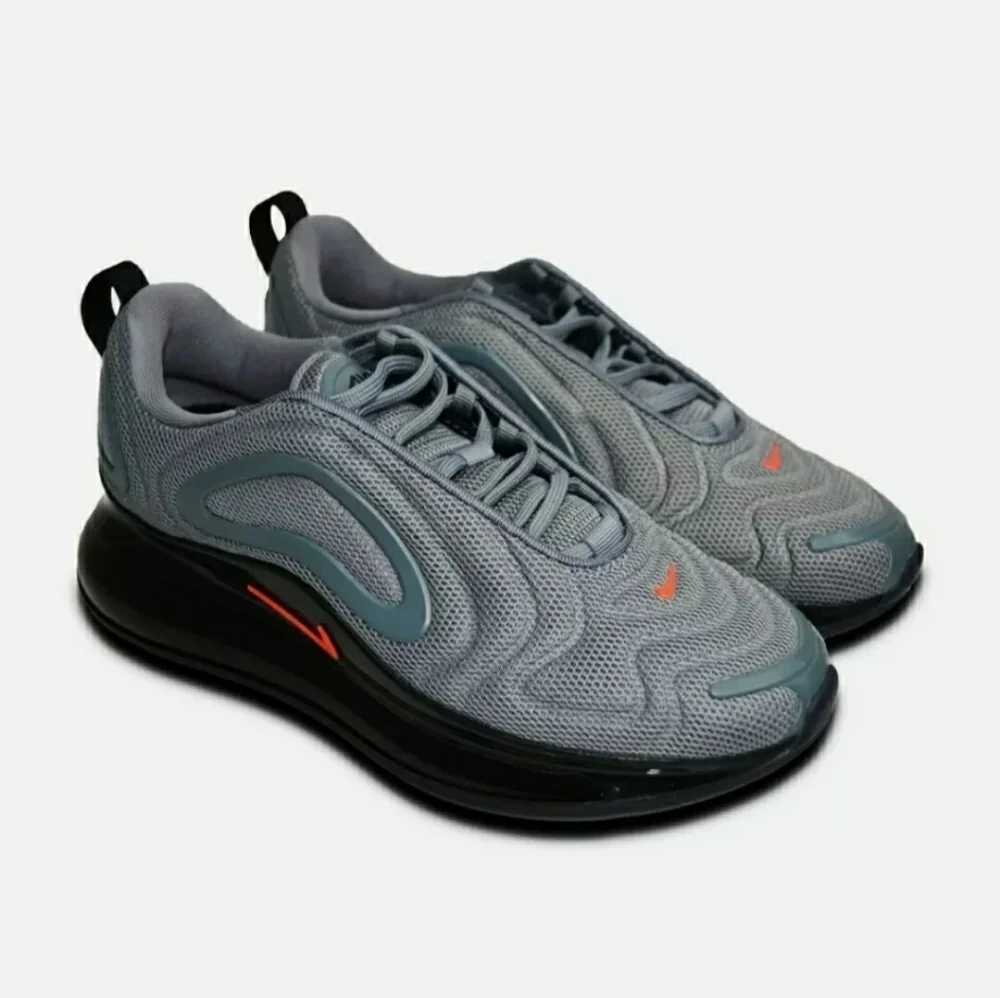 NIKE AIR MAX 720 BGCOLOR, COOL GREY / BRIGHT CRIM
